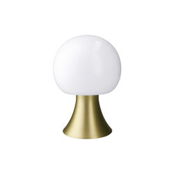 Noor LED lampe, messingfarvet, Holmegaard