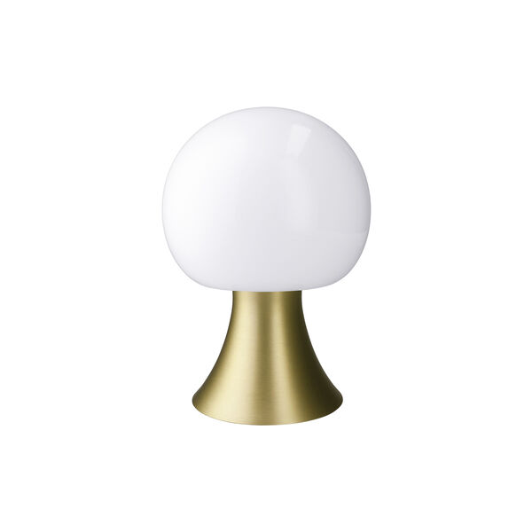 Noor LED lampe, messingfarvet, Holmegaard