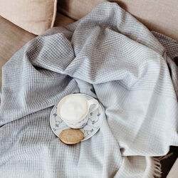 Horizon plaid, midnight blue, ELVANG