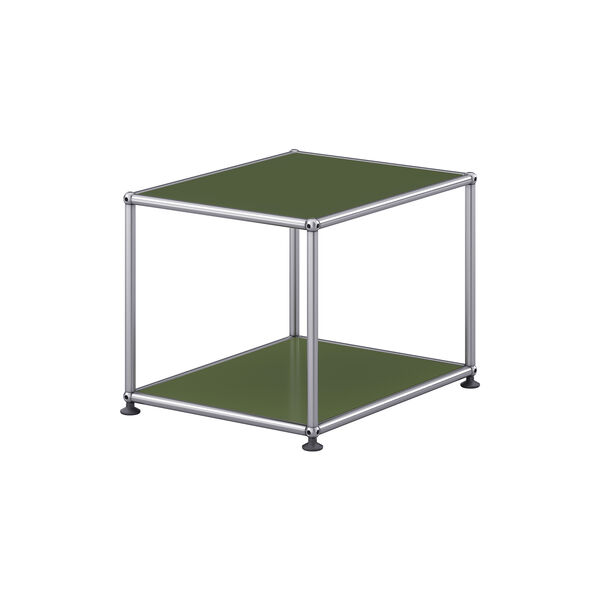 USM Haller | Model M21 | Olive Green | Sidebord, USM Haller