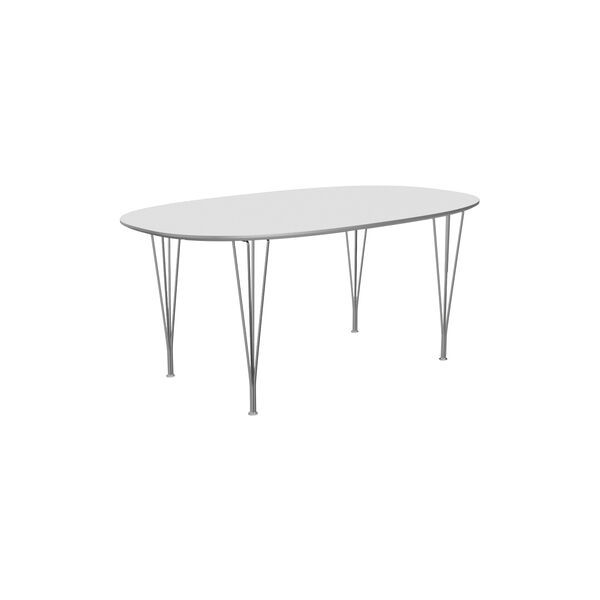 FH B616 Superellipse&trade; spisebord, hvid, Fritz Hansen