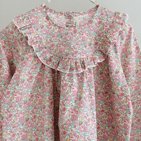 Noey Dress, pink betsy, Lalaby