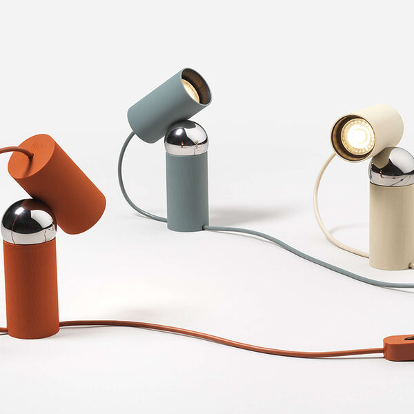 Bilboquet bordlampe, tomato, Flos