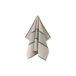 ARCHIVE STRIPE 1976 Tea Towel | Sage Green | Viskestykke, Georg Jensen Damask