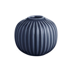 Hammershøi lysestage, indigo, Kähler