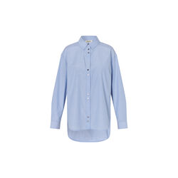 Baloumd shirt, blue white stripe, Modstr&ouml;m