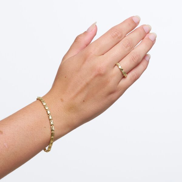 Gretha ring, fors&oslash;lvet, Pure by Nat