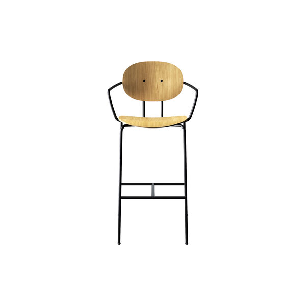 PIET HEIN Bar Chair with Arms, olieret eg PIET HEIN Bar Chair with Arms, olieret eg, Sibast Furniture