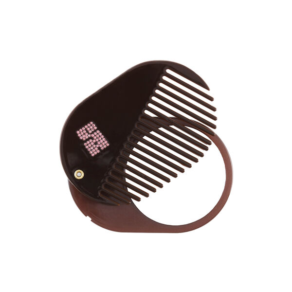 Icon Mirror/Comb, chocolate fondant, SUI AVA