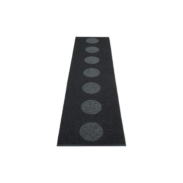 VERA 2.0 gulvl&oslash;ber, black/black, Pappelina