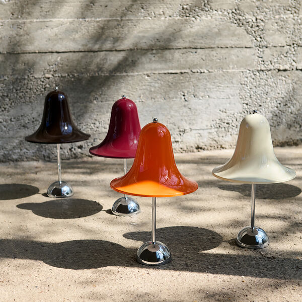 Pantop Portable bordlampe, cherry red, Verpan