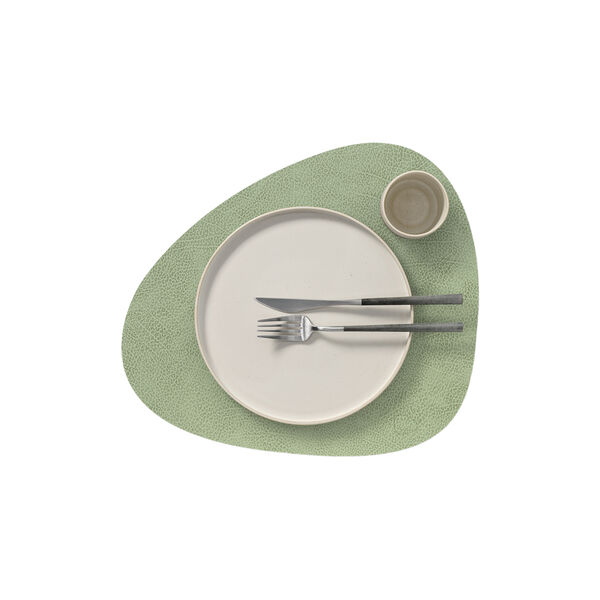 Hippo d&aelig;kkeserviet Curve L, olive green, LIND DNA