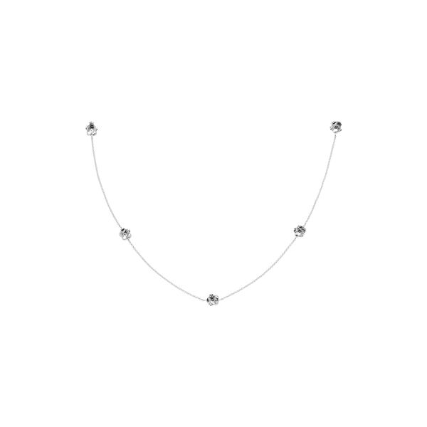 Forglemmigej halskæde, sølv, Flora Danica Jewellery