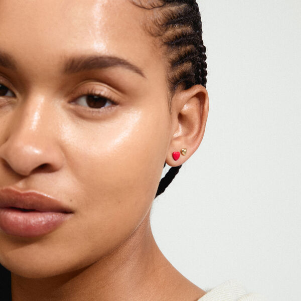 MAEVE &Oslash;restikker 2 s&aelig;t, gold plated, Pilgrim