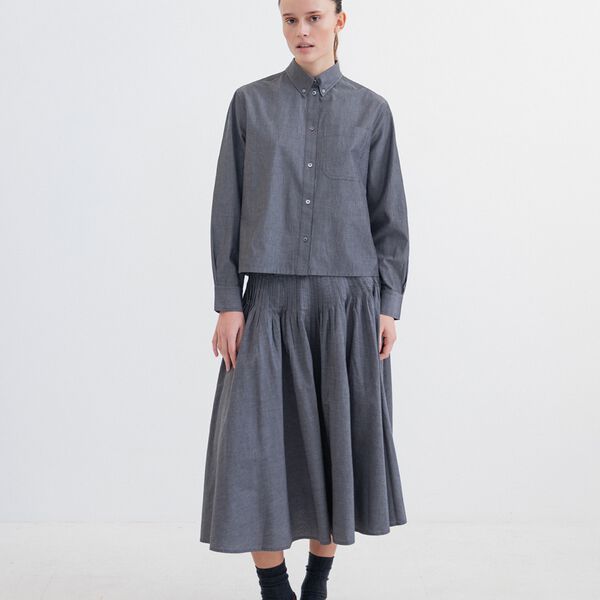 SABLE DK11-263 Shirt, dusky grey, PROJECT AJ117