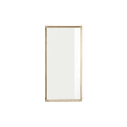 Arcus Mirror, hvidolieret eg, Aakjaer Furniture