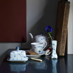 Musselmalet Riflet smørskål Musselmalet Riflet smørskål, Royal Copenhagen