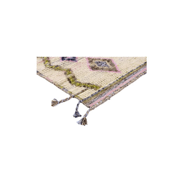 Tribe gulvt&aelig;ppe, ivory multi, Rezas