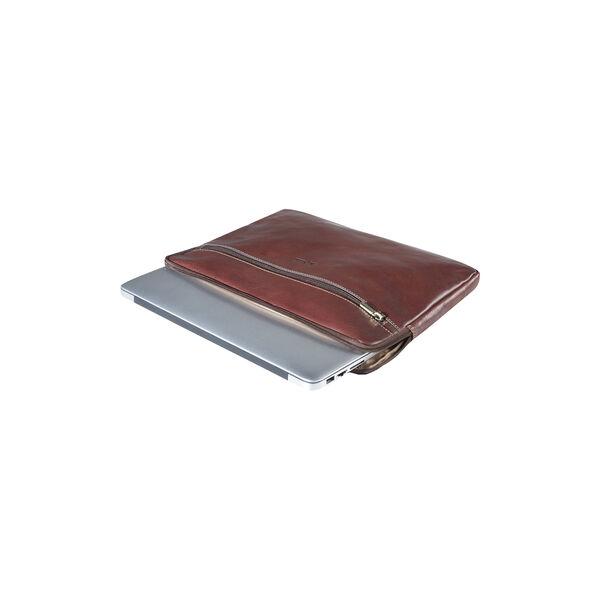 13” Laptop Sleeve, dark brown 13” Laptop Sleeve, dark brown, Tony Perotti