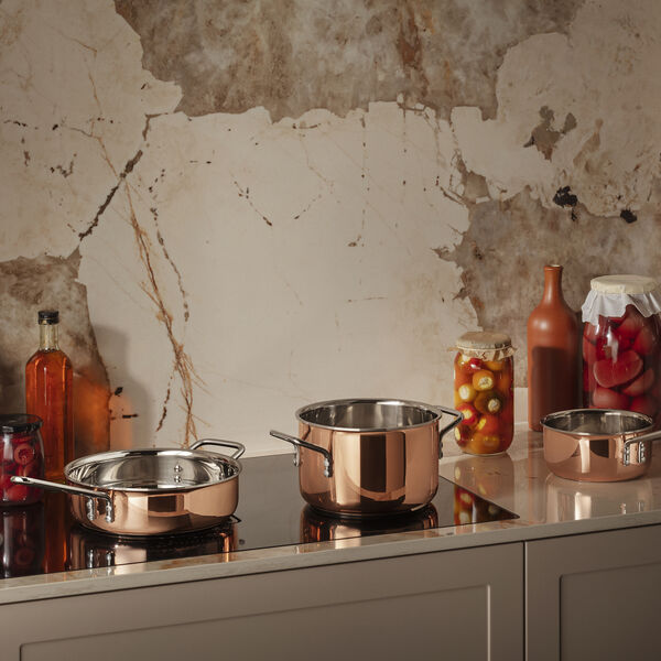 Kasserolle 1 L, copper, Eva Trio