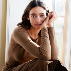 Slim Tee, almond, Serendipity