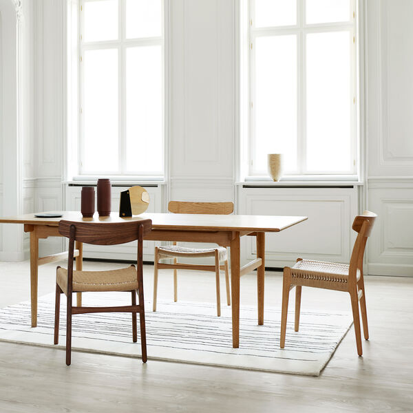 CH23 spisebordsstol, s&aelig;bebehandlet eg/natur, Carl Hansen & S&oslash;n