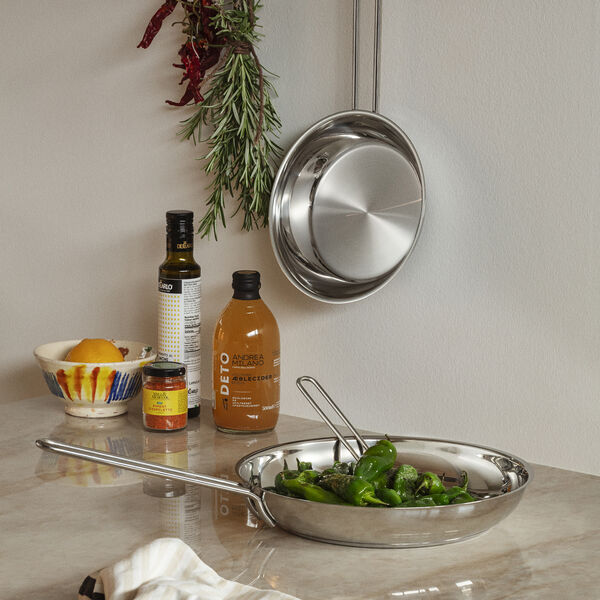 Stainless Steel Stegepande, Eva Trio