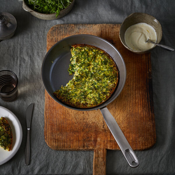 All Steel stegepande Ø 24 cm, Fiskars