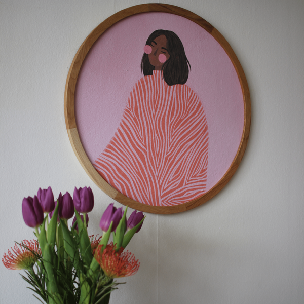 The Woman with the Swirls, Papirværk