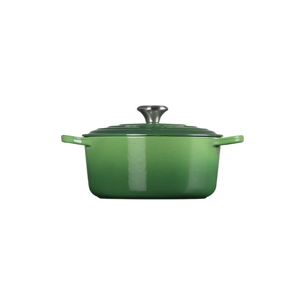 Signature rund st&oslash;bejernsgryde &Oslash; 24 cm, bamboo green, Le Creuset
