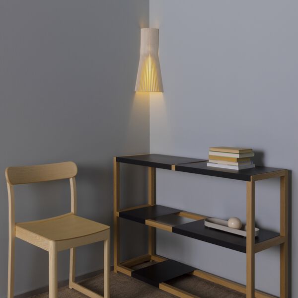 Secto Small 4237 Corner Lamp, birch, Secto Design