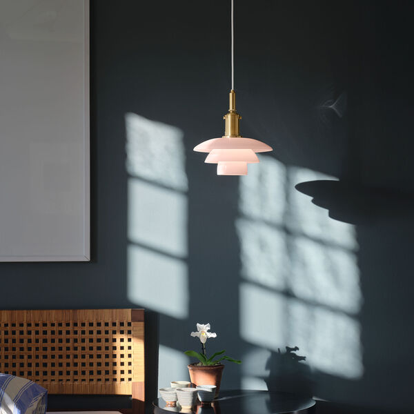 PH 3/3 Pale Rose pendel, Louis Poulsen