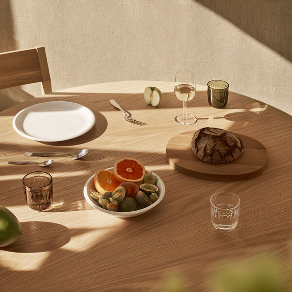 Raami tallerken, hvid, Iittala