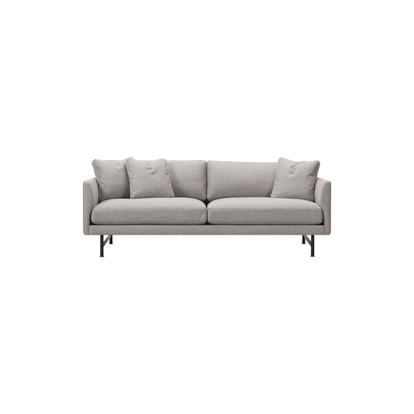 5652 Calmo 95 2 pers. sofa, beige/sort, Fredericia Furniture