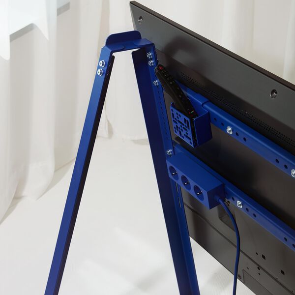 Power Bar 2 meters, ultra marine, Pedestal