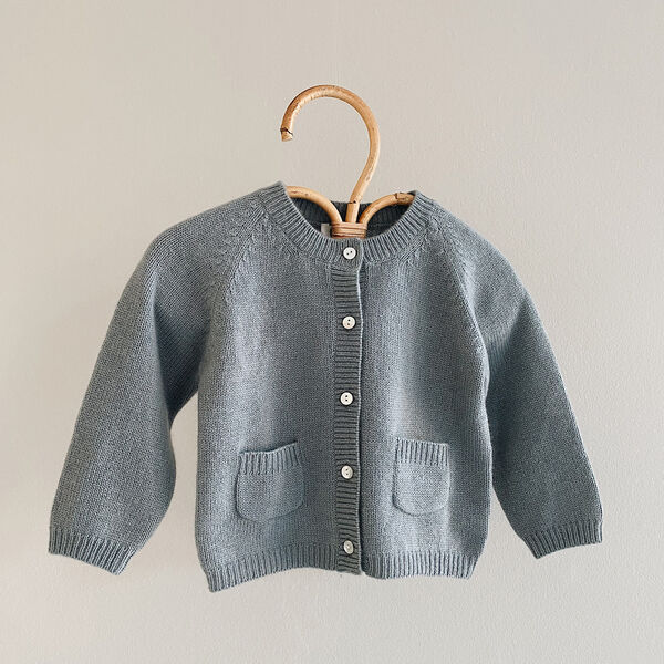 Bobbie Cardigan Baby, dove, Lalaby