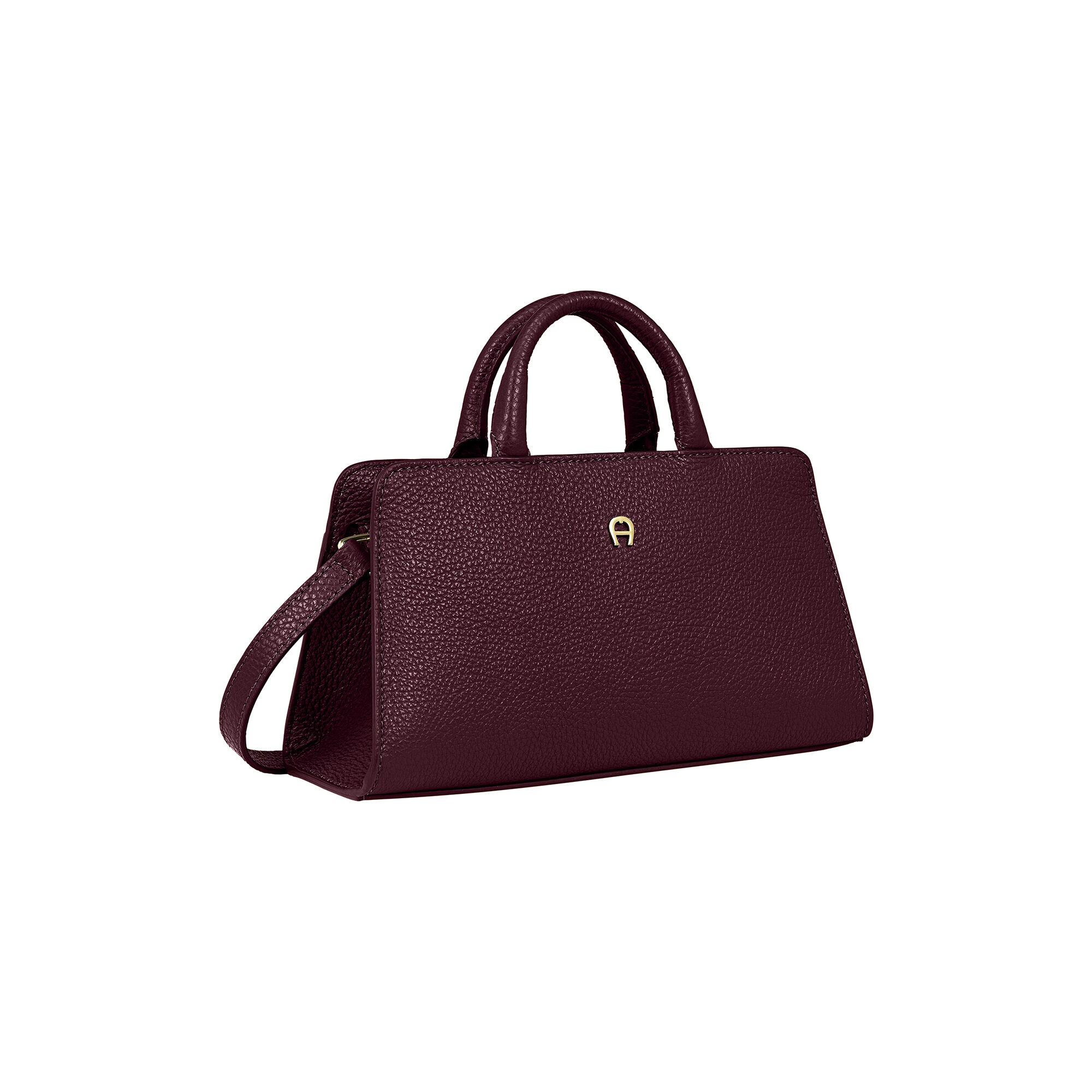 【AIGNER】CYBILL Handbag M, burgundy／ハンドバッグ CYBILL HANDBAG M
