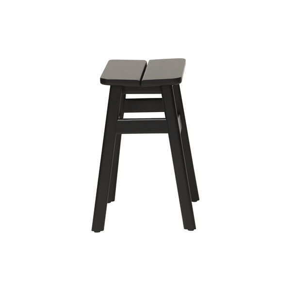 Angle Standard Stool, black, Form & Refine
