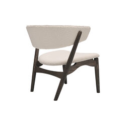 Sibast No 7 loungestol, dark oiled oak/ivory, Sibast Furniture