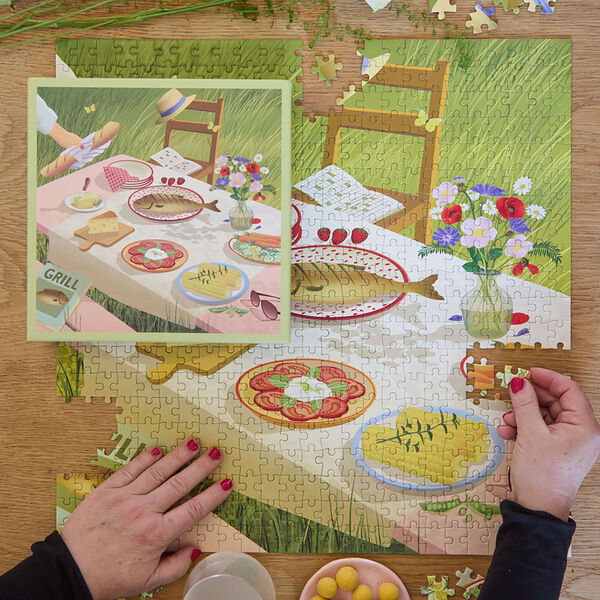 Summer Table & Me puslespil 500 brikker, ViSSEVASSE