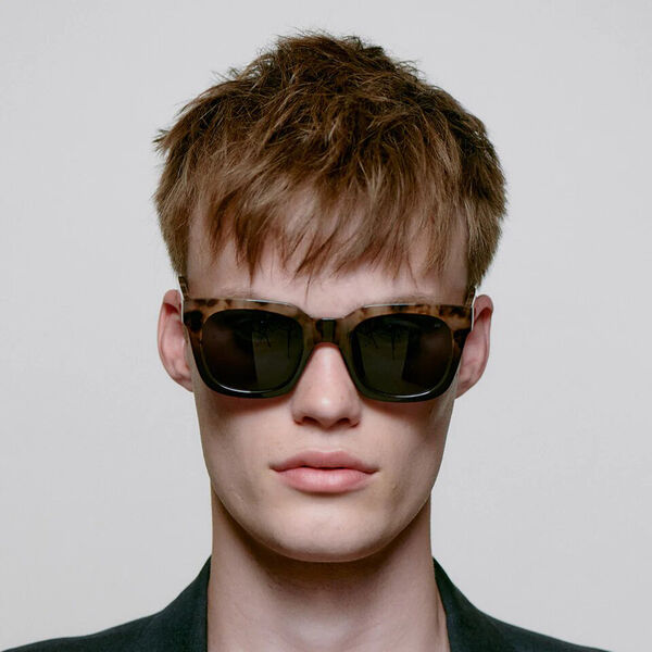 Nancy Solbriller, coquina/grey transparent, A. KJÆRBEDE