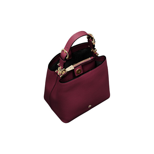 Delia S Hobo Bag, burgundy, Aigner