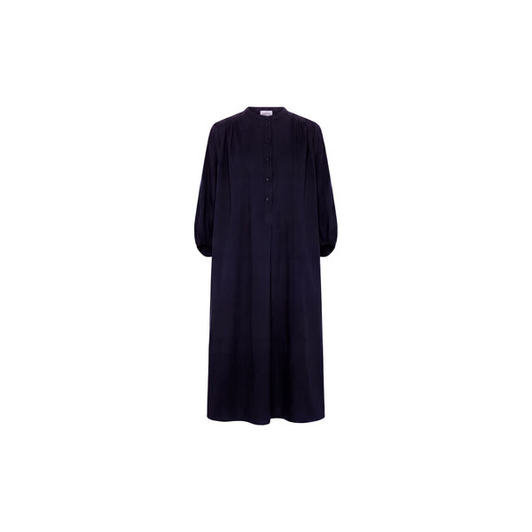 Vilma-Louise Shirt Dress | Dark Blue | Skjortekjole, LA RŌUGE
