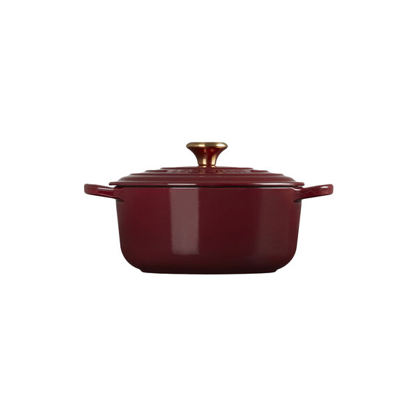 Signature rund st&oslash;bejernsgryde &Oslash; 20 cm, garnet, Le Creuset