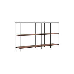 Original Shelf Low, walnut, Abstracta® System