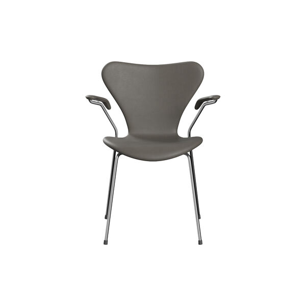 Serie 7&trade; 3207 fuldpolstret stol, Essential lava, Fritz Hansen