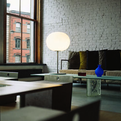 Glo-Ball T1 Table Lamp, silver/opal, Flos