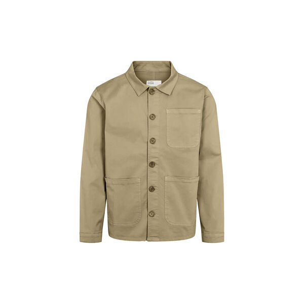 Organic Workwear Jacket, desert khaki, Colorful Standard