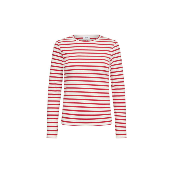 LR-NEDDIE 2 T-shirt, mars red combi, Levet&eacute; Room