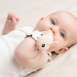 Happy Clouds håndledsranglesæt 2 stk., powder, Done by Deer